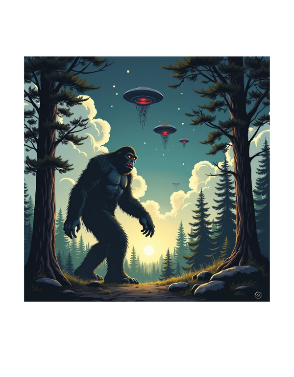 Bigfoot 2 T shirt