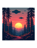 Flying Saucer Poster