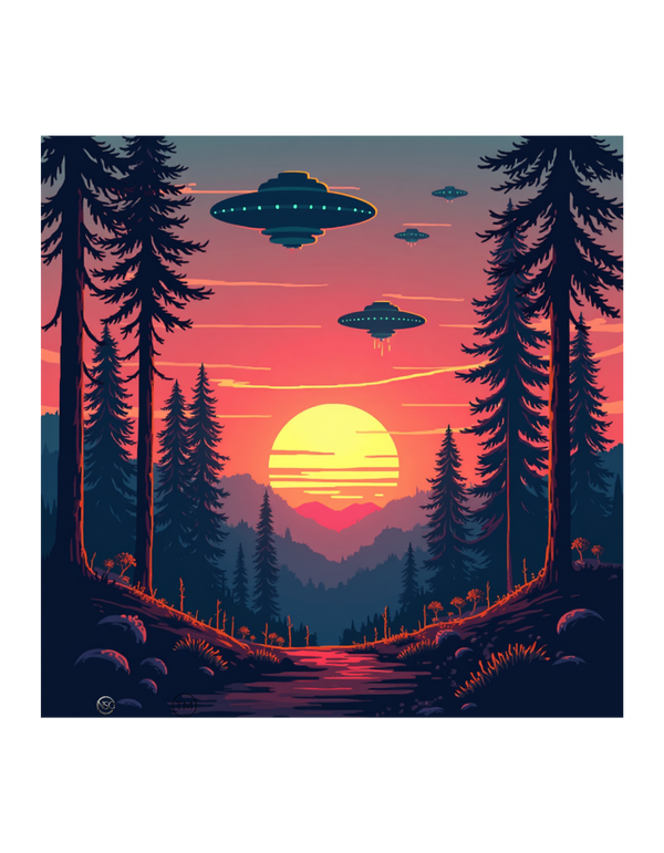 Flying Saucer Poster