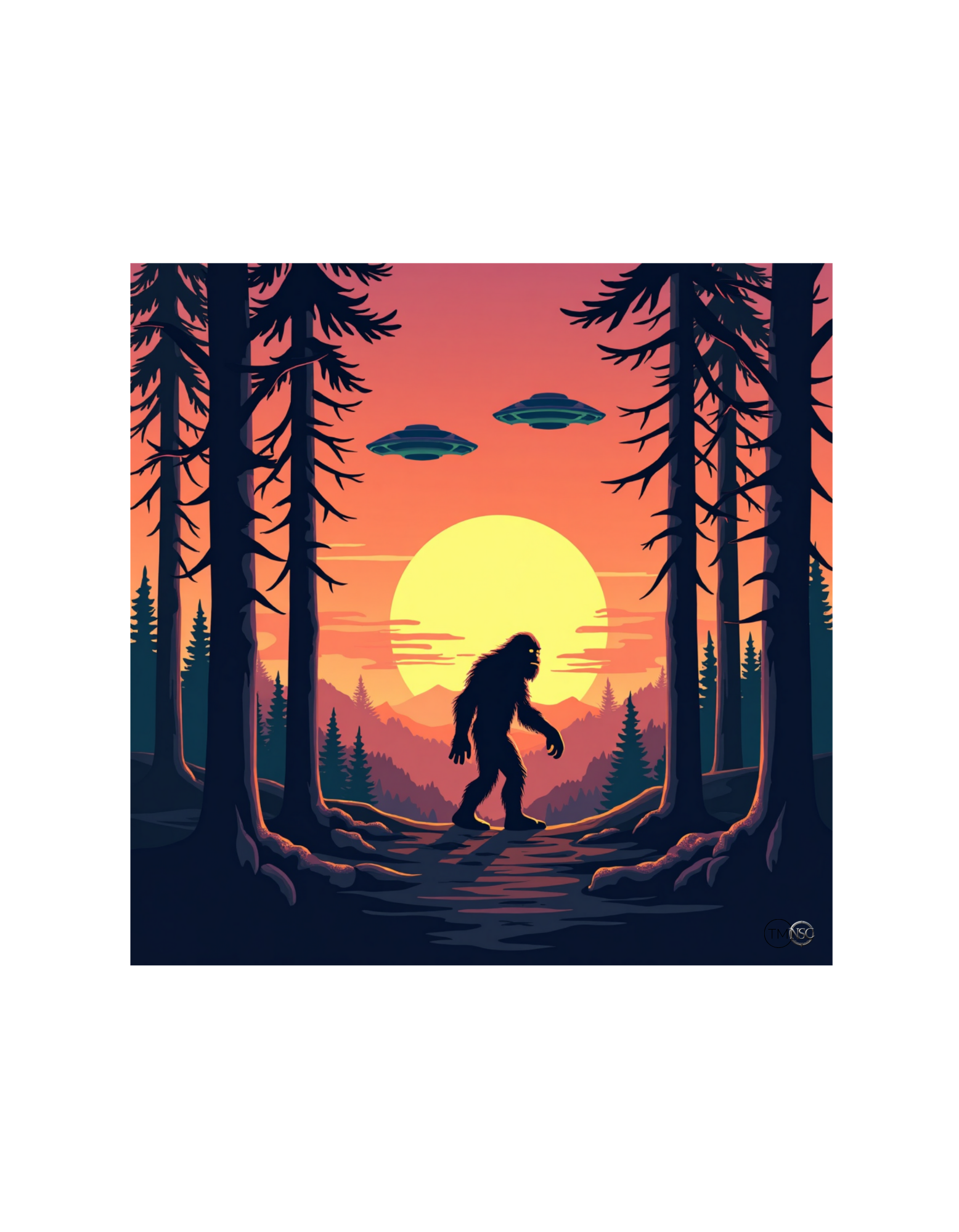 Bigfoot t shirt