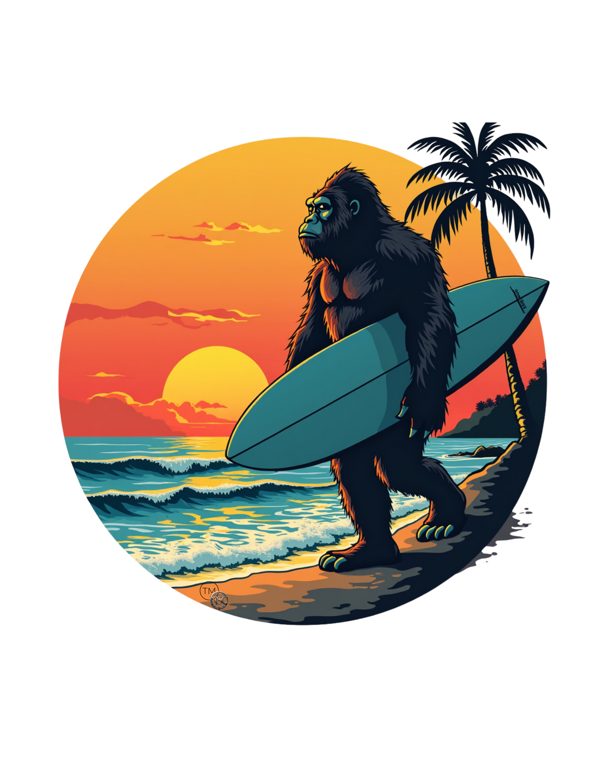 Bigfoot 3 T shirt
