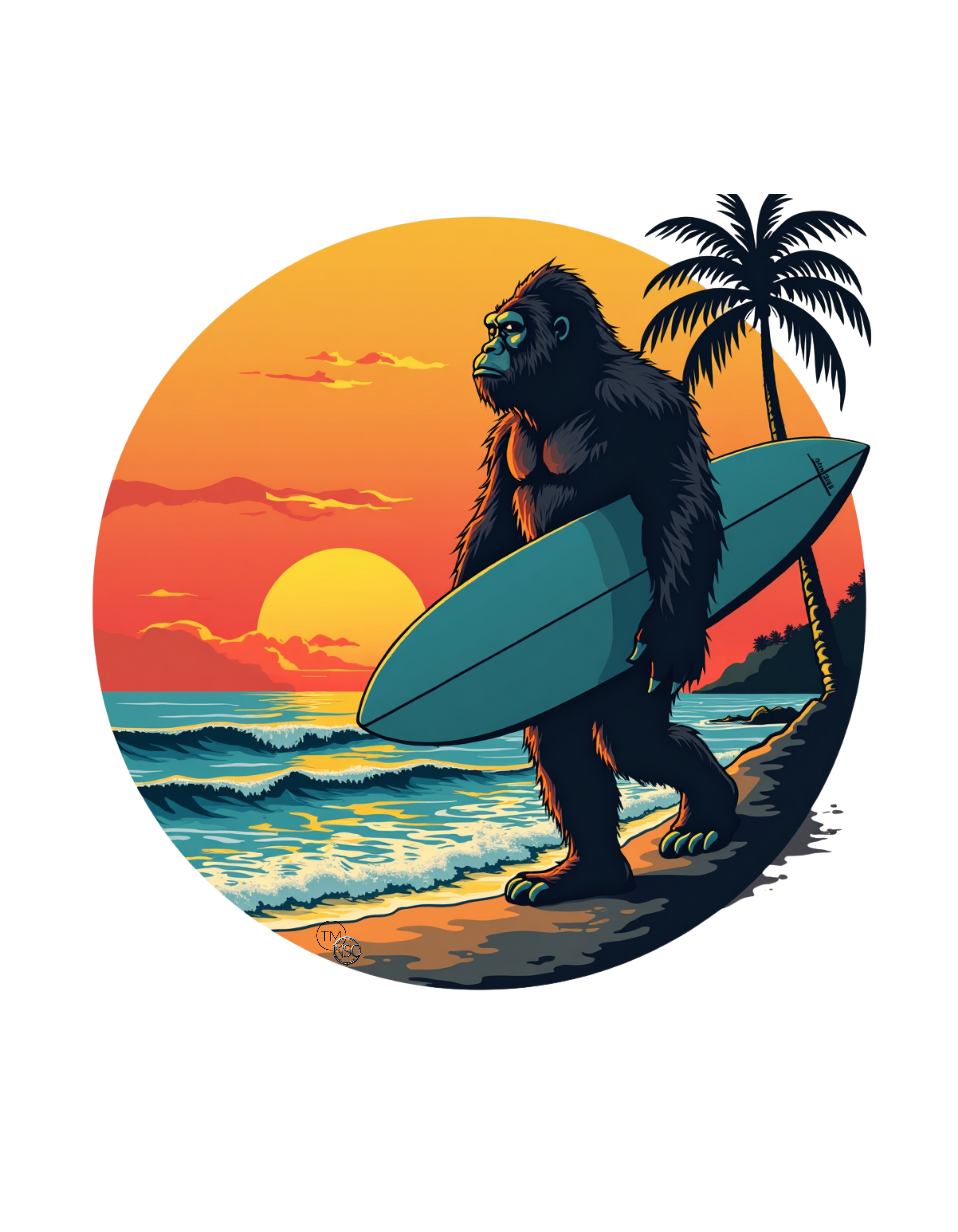 Bigfoot 3 T shirt