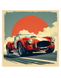 Racing Cobra Poster