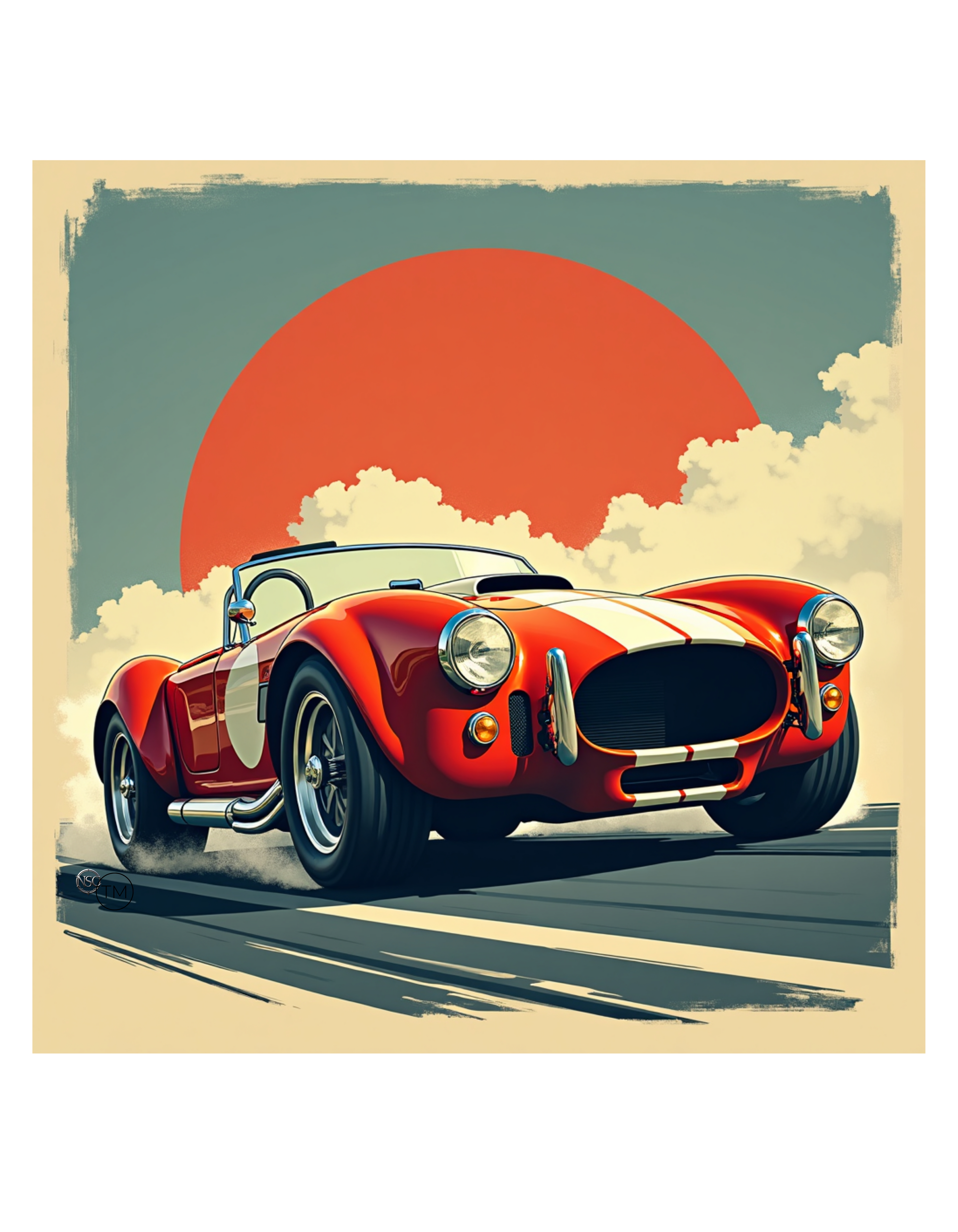 Racing Cobra Poster