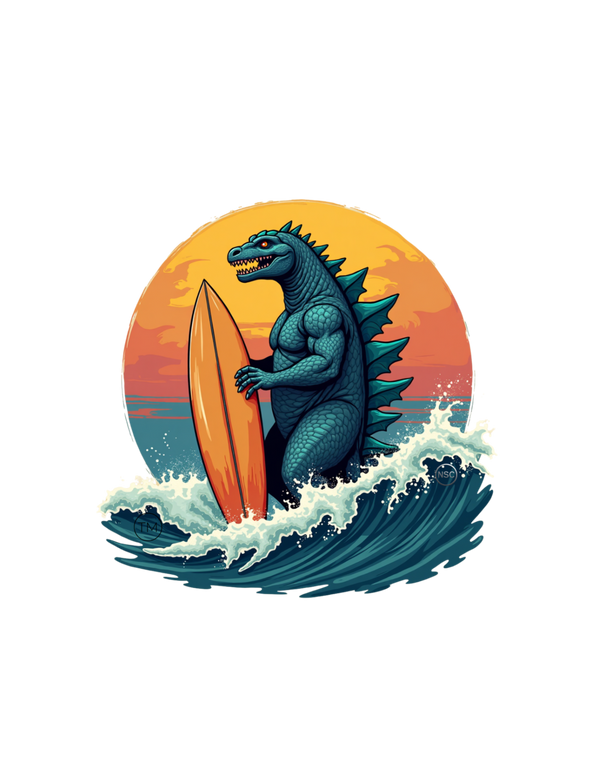 GogoGodzilla surf T