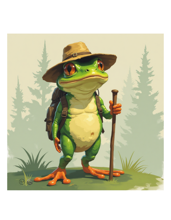 Hiking Frog