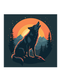Howling Wolf poster
