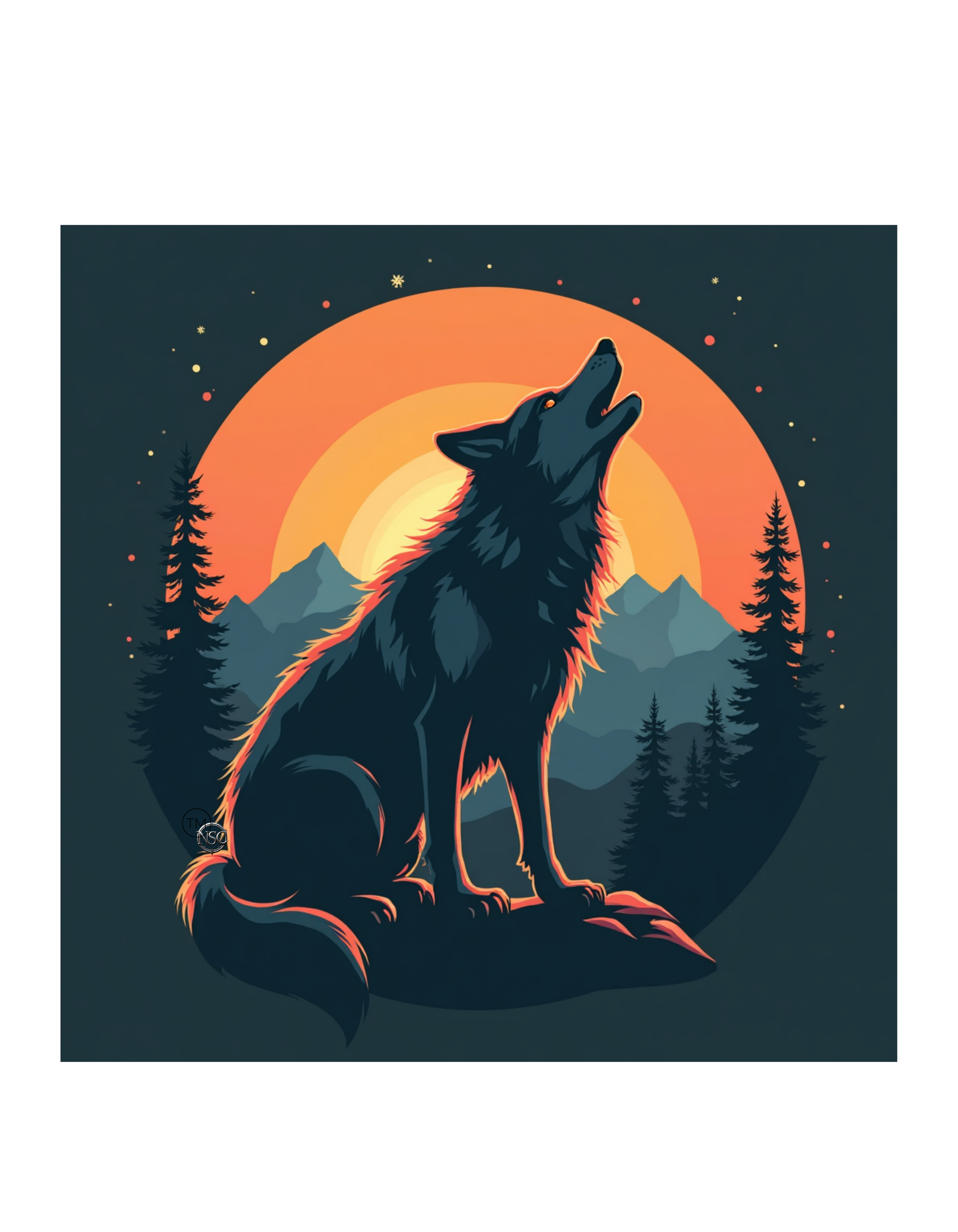 Howling Wolf poster