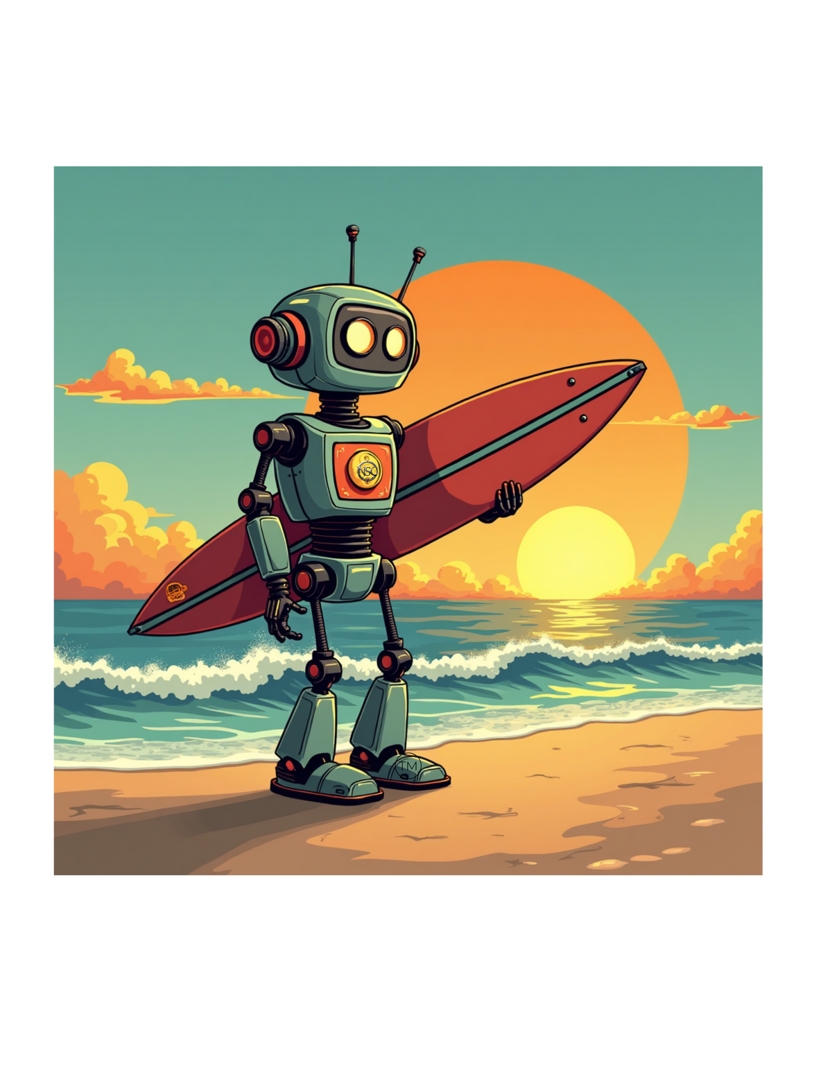 Robot Surfer