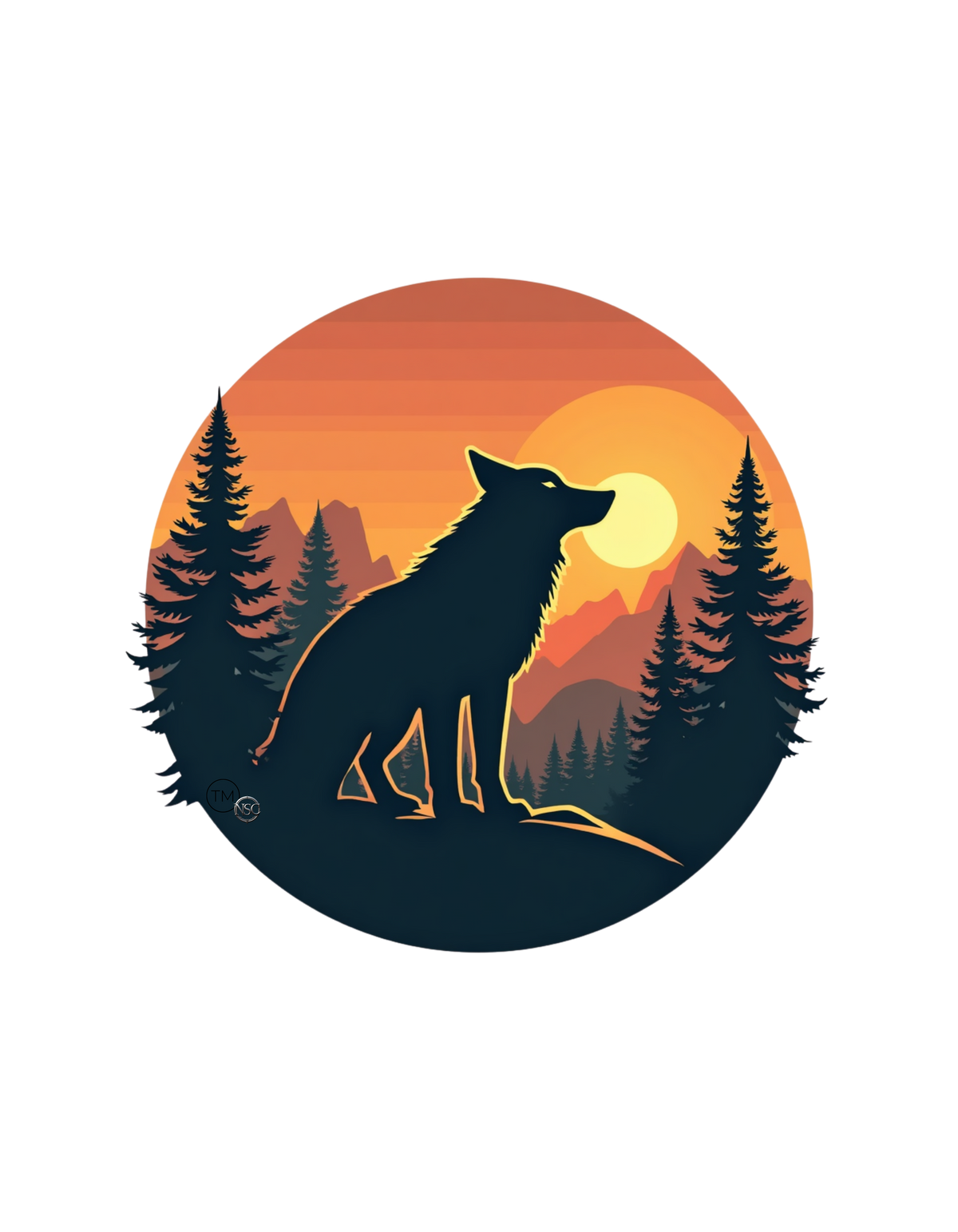 Wild Wolf T shirt