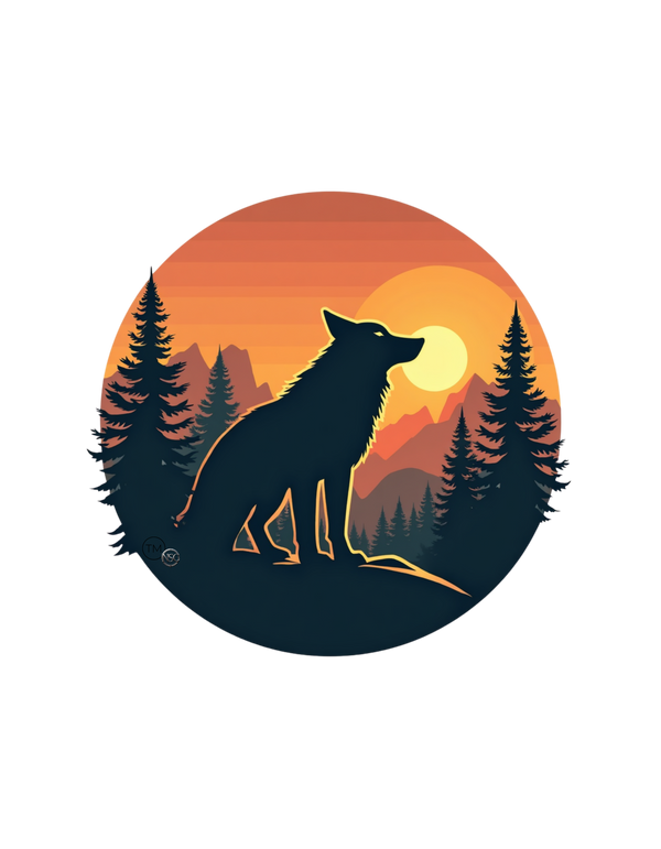 Wild Wolf T shirt