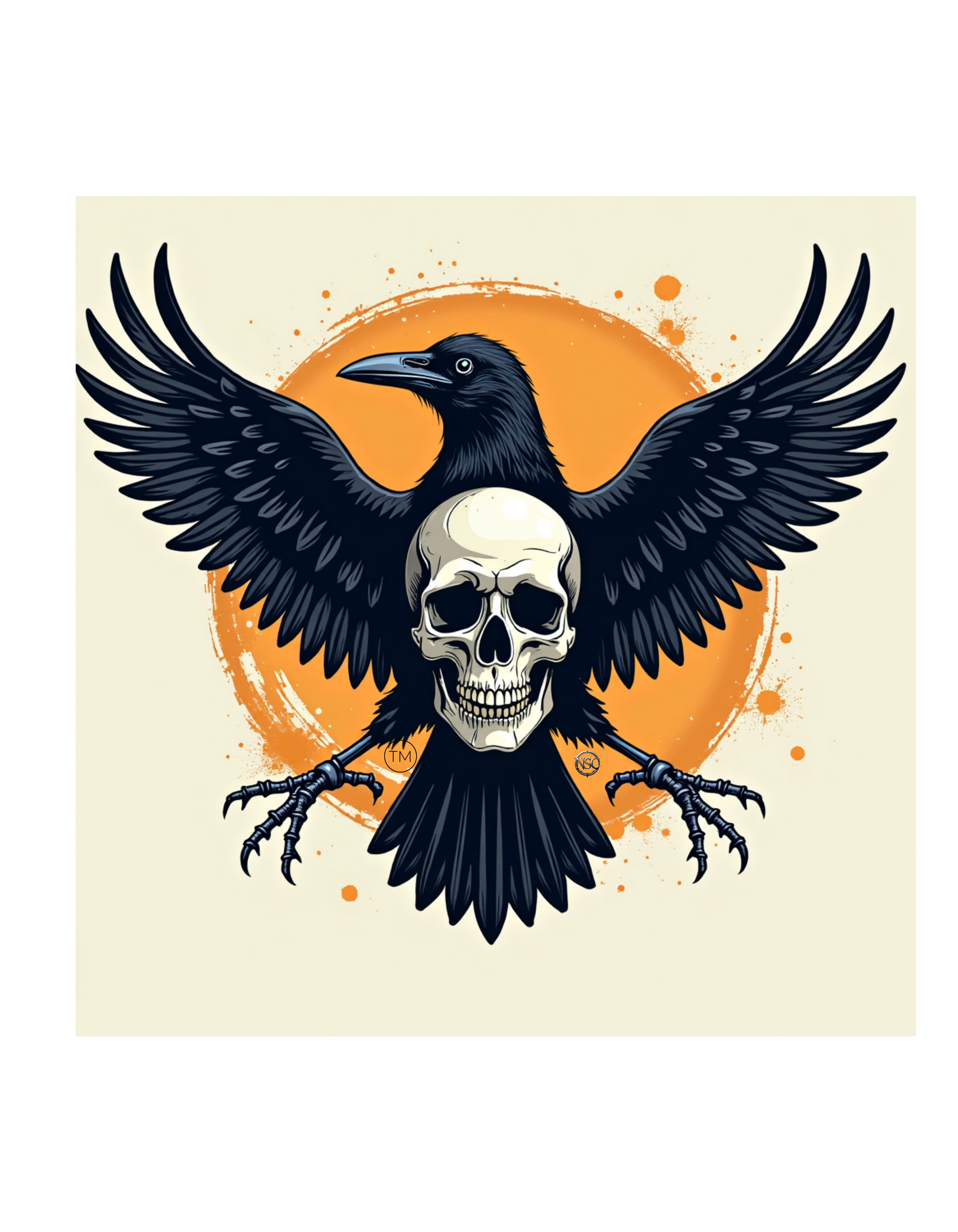 Crow sun poster
