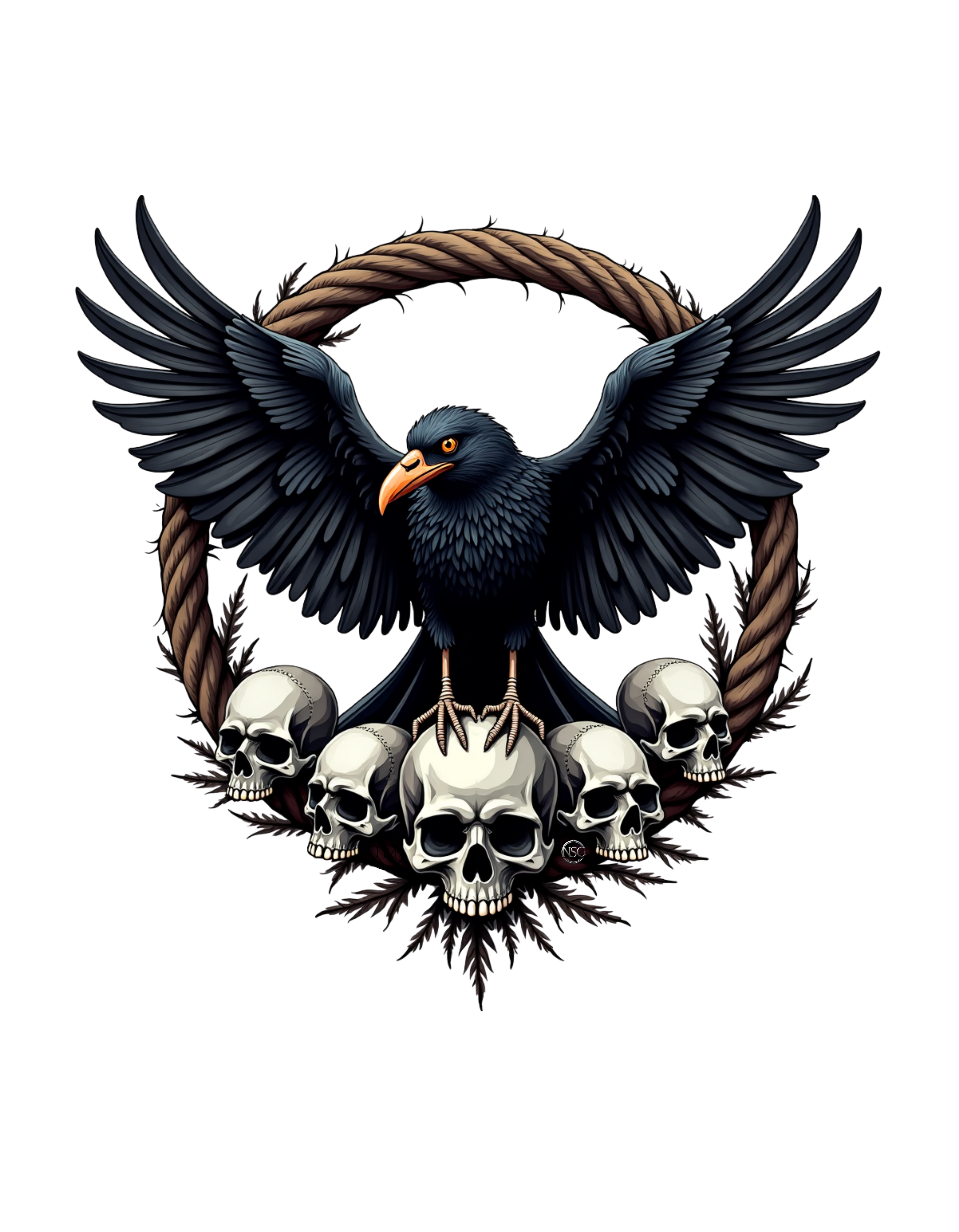 Crow t shirt