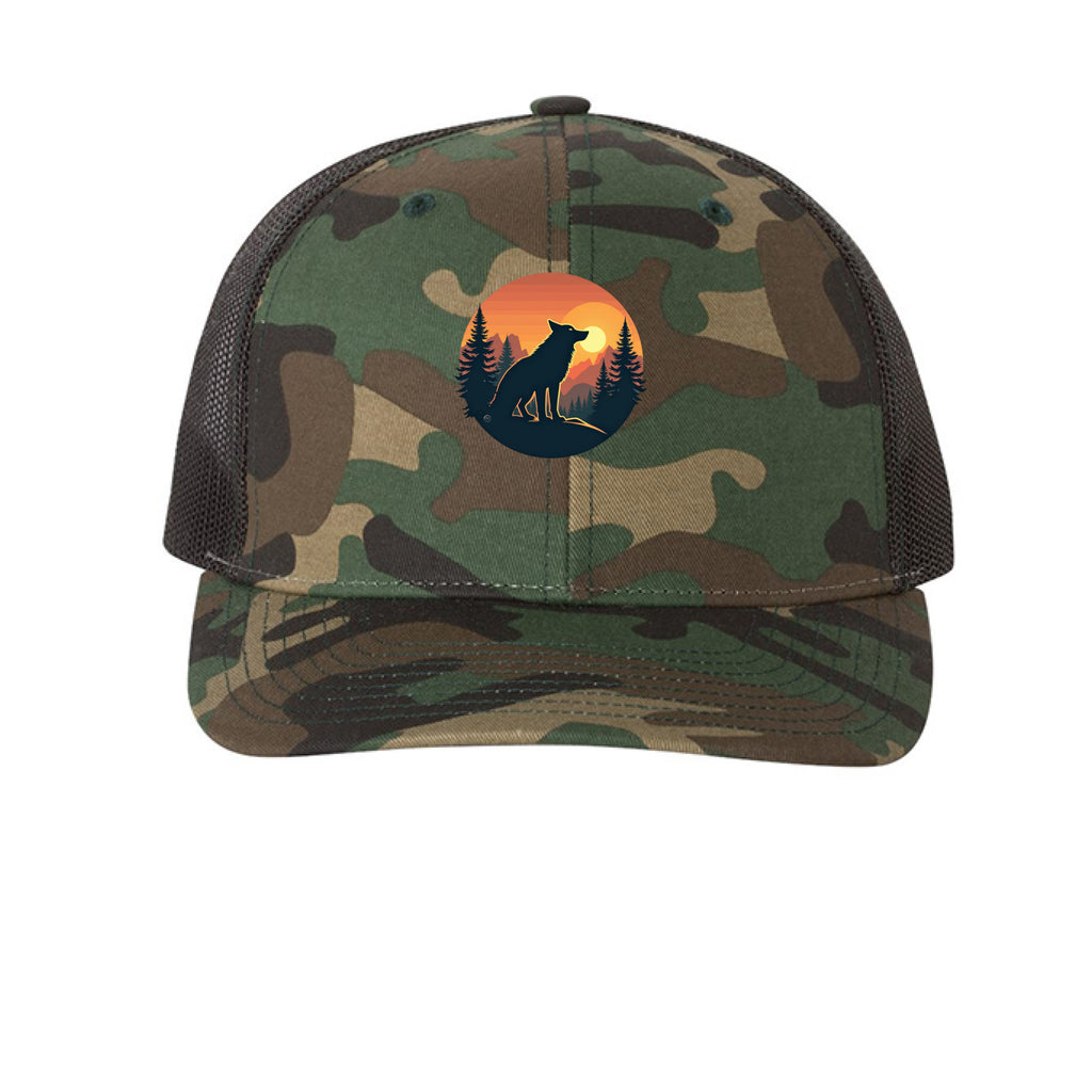 Army Camo/ Black - FRONT