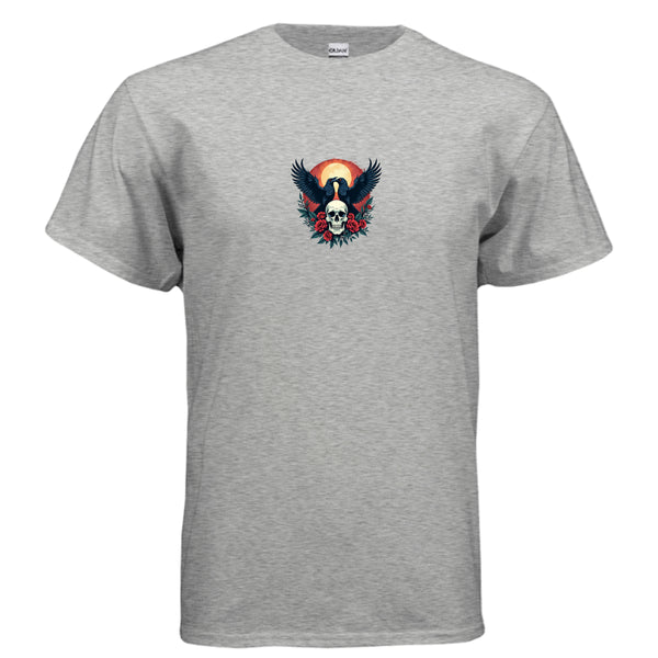 Crow With Roses T-Shirt