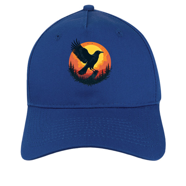 Winged Crow Cap