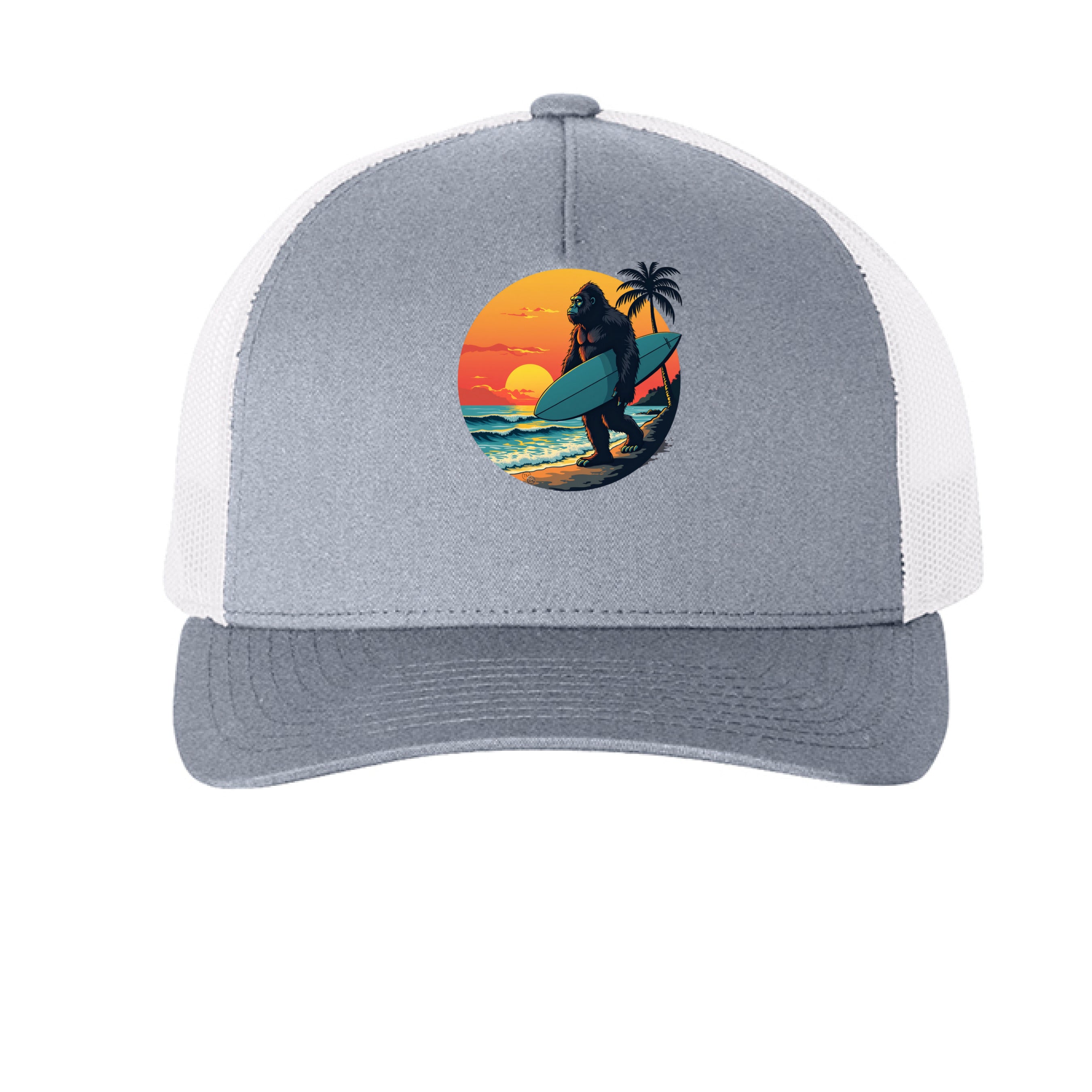 Heather/ White - FRONT